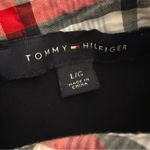 Tommy Hilfiger  Navy Plaid Layered-look Sweater Size XL Photo 2