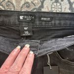 Waimea Jeans 16 Skinny Fit Black Wash Stretch Distressed Streetwear Grunge Goth Photo 6