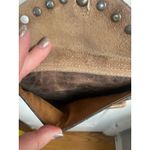 Patricia Nash Riveted Brown Crossbody Textured Leather Purse Photo 8