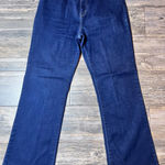 Levi's  512 Bootcut Jeans Perfectly Slimming Dark Wash Denim‎ Size 14 Stretch Photo 0