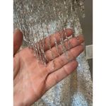 retrofete Cassandra Strapless Mini Dress Silver White Womens Size Medium Photo 6