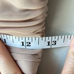 Jessica Howard  Lace Chiffon Midi Dress Beige Neutral Photo 8