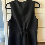Tahari Black button up vest Photo 1