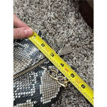 Talbots NWT VIA CHAINLINK DETAIL ANKLE BOOTS Size 8.5- EMBOSSED LEATHER Photo 7