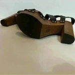 Mossimo Supply Caitlin Black Quarter Strap High Heel Sandals Shoes Size 8 Brown Photo 1