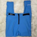 ECHT ‎ Luxe Form Scrunch Blue High Waisted Buttery Soft Leggings Size M NWT Photo 1