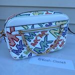 Michael Kors  Bright White Chain Crossbody Purse Photo 6