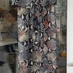 See and be seen Maxi Snakeskin Dress Photo 0