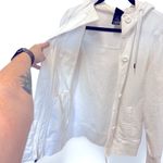 The North Face Zip and Button Up Y2K Hoodie jacket, cotton blend size large Photo 2