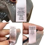 Victoria's Secret  Black Lace Slip Dress Nude Illusion Mesh Nightgown Small EUC Photo 5