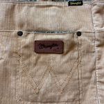 Wrangler Corduroy Tan Tote Bag with Green Bandana Lining Western Ranch Style Photo 3