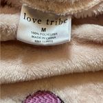 Love Tribe  women’s medium light pink pullover with mushroom design Photo 2