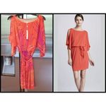 Trina Turk 💕💕 Cold Shoulder Dress ~ Floral Photo 1