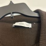 Mango  Women's Asymmetrical Neck And Buttons Sweater Photo 2