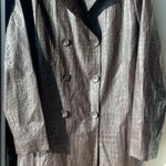 ASOS  CROC FAUX LEATHER JACKET Photo 4