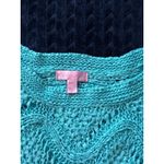 Lilly Pulitzer Women's Knit Like Beach Cover Up turquoise Blue Size Xs/S Photo 2