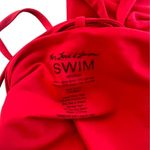 For Love & Lemons  Mallorca Hi-Waist Bikini Bottom Red M Photo 6