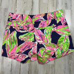 Lilly Pulitzer The Callahan Short Vias Palmetto Leaf Print Size 0 Multicolor Photo 4