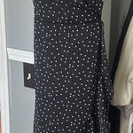 Miami Black and White Strapless Dress Photo 0