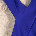 Ralph Lauren Lauren  Dress Sheath Halter Neck‎ Sleeveless Blue Purple 6 Petite Photo 5