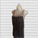 Maurice's Black Gray Career Eyelash Tank Top Plus Size 3X/24 Layering Dressy Photo 1