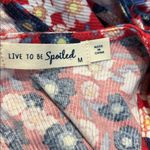 Live to be spoiled  floral romper Photo 3