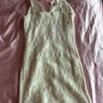 olive and oak mini dress crochet White Photo 2