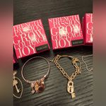 NEW Mary Kay R.J. Graziano Bundle of (3) Bracelets and (1) Pair of Earrings Gold Photo 2