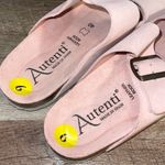 Autenti Womens Leather Sock Double Buckle Strappy Sandals Light Pink Size 6 Photo 5