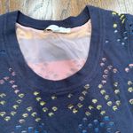 Etcetera Anthropologie Fun knit  Laser Cut Sweater Multicolor Size  XS 1618 Photo 3