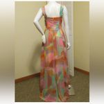 Guess  size 2 High Low Dress Colorful Polka Dot Hi-Low Formal NWT PROM Photo 4