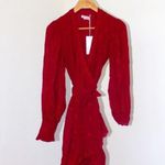 Reformation  Clare Dress (Crimson) Photo 2