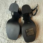 Top Moda Black Chunky Heels Photo 2