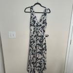 Club Monaco  Black and White Sleeveless Maxi Dress Photo 4