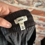 Aerie Gray Satin Cargo Joggers Pants, S Photo 5