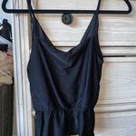 Shinestar Black Sparkly Tank Top Photo 1