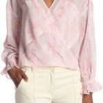 ALLSAINTS Penny Masala See-Through Blouse Photo 0