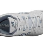 New Balance 608 V5 White Light Blue Women’s Shoes, Wide Sizes K Photo 3