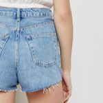 Topshop  Ripped Denim Mom Shorts Photo 3