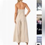 Petal and Pup NWT Lila Wide Leg Cotton & Linen Jumpsuit S Photo 1