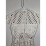 B Darlin B. Darlin white open knit crotchet overlay Dress size 3/4 Photo 5