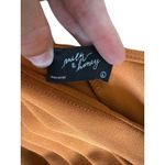 Milk & Honey Rust One Shoulder Bodycon Mini Dress Women’s Large Cocktail Party Orange Photo 8