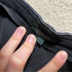 Wild Fable Black Denim Overall Mini Skirt Cut Off Frayed Size Small Photo 5