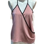 Ro & De  pink spaghetti strap blouse nwt Photo 0