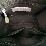 Betsey Johnson  Xorainq Mini Lavender Heart Tote Purse Photo 7