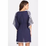 Nanette Lepore Embroidered Caftan Swim Coverup Photo 1