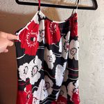 Dress Forum Red and Black Fitted Graphic Camisole Photo 4
