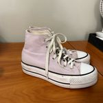 Converse  Chuck Taylor All Star Lift Platform Seasonal Pale Amethyst Sneaker Shoe Photo 2