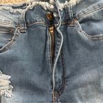Red Fox  Distressed Blue Flare Jeans Photo 13