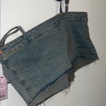 Wild Fable Stylish Denim Bustier Top Y2K Crop Tank Top Distressed RARE Photo 14